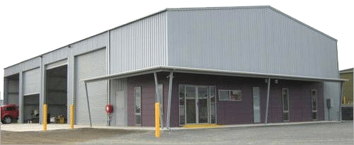 Hindustan Nylons Industrial Factory Shed - Manufacturing Unit